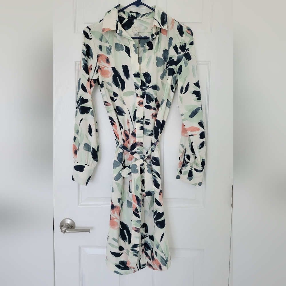 Button up shirt dress size XS